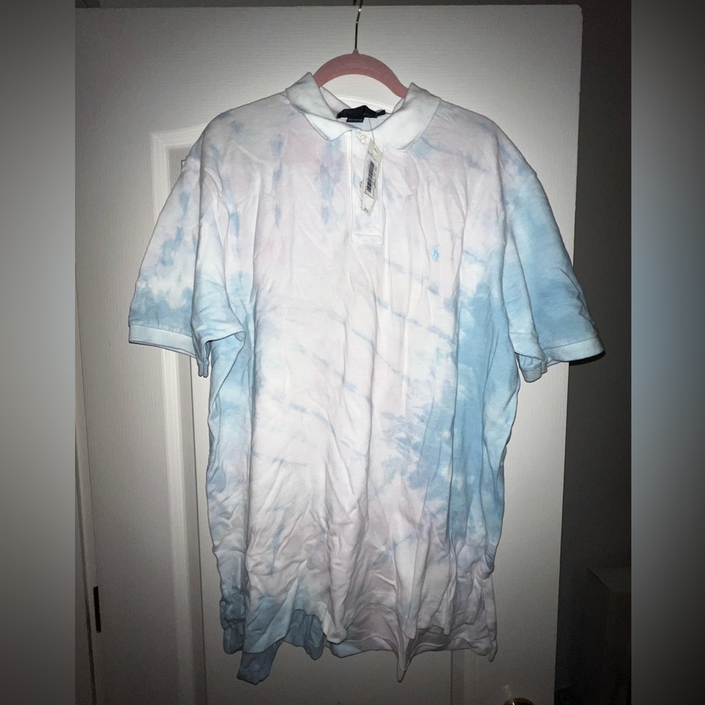 Men’s polo Ralph Lauren tie die shirt size xl